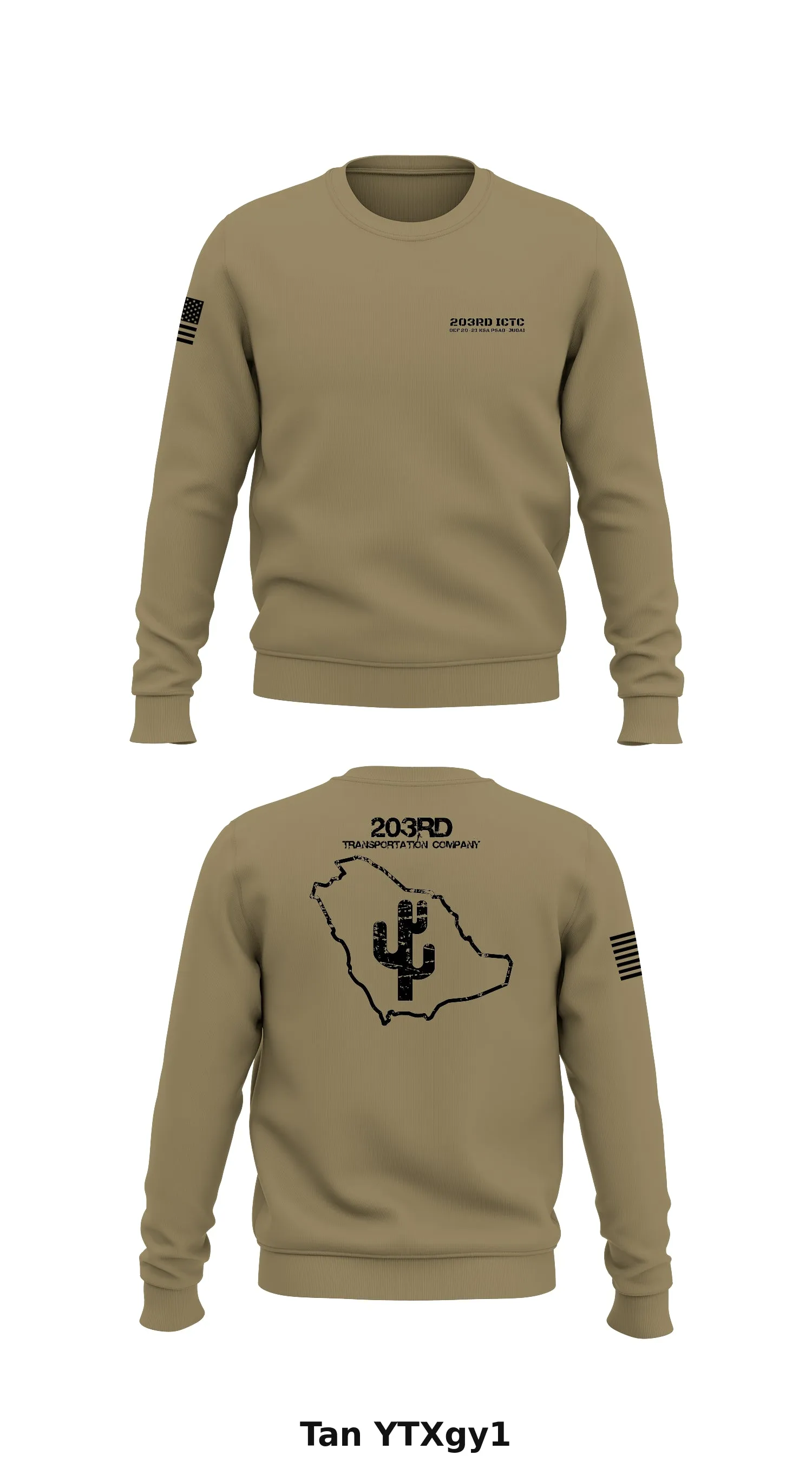 203rd Transportation Company  Store 1 Core Men's Crewneck Performance Sweatshirt - YTXgy1