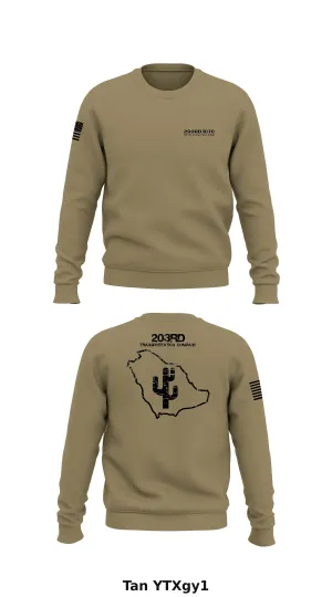 203rd Transportation Company  Store 1 Core Men's Crewneck Performance Sweatshirt - YTXgy1