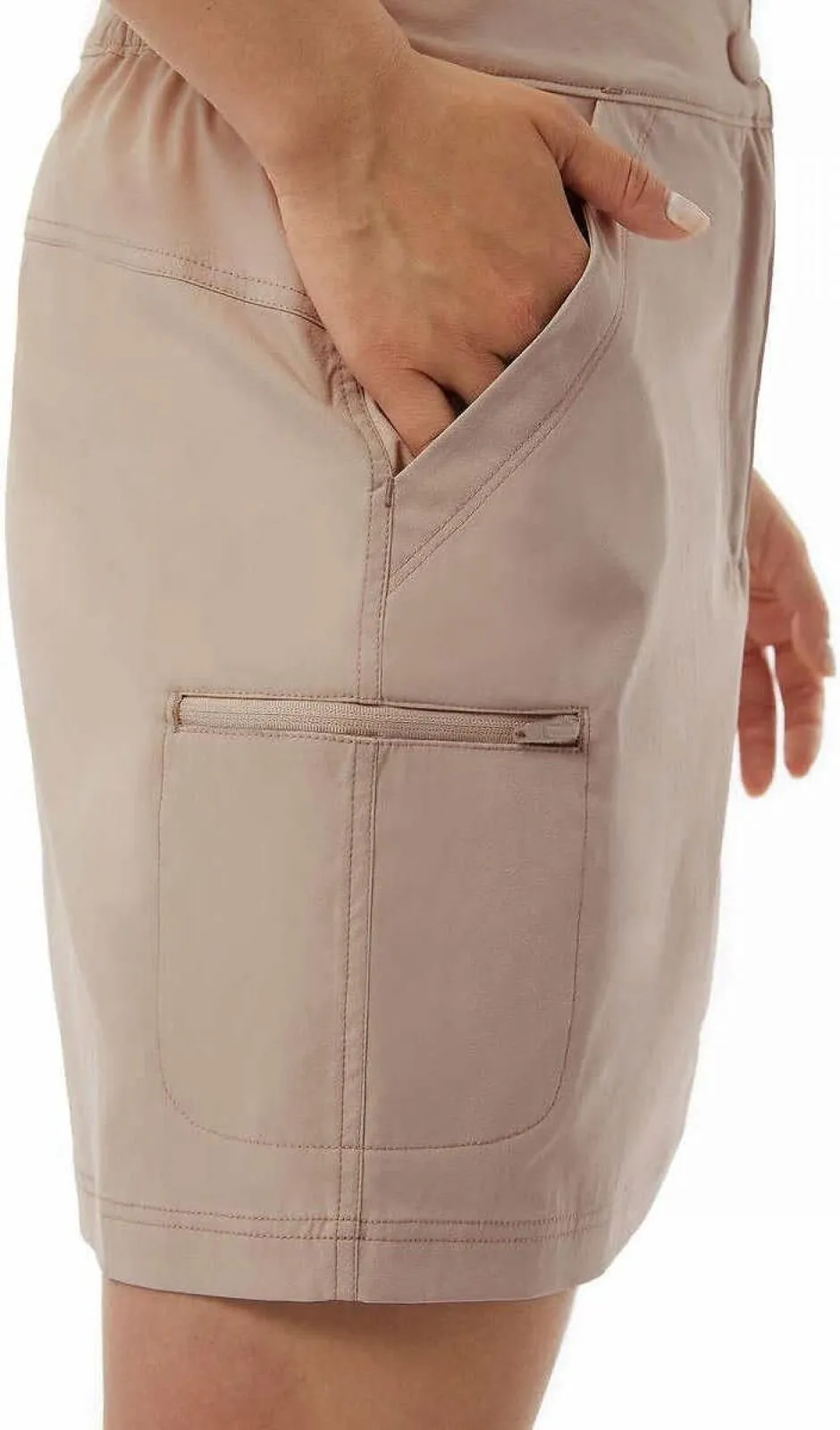 32 Degrees Cool Womens Lightweight Tech Skort 1745837 Beige Brown S
