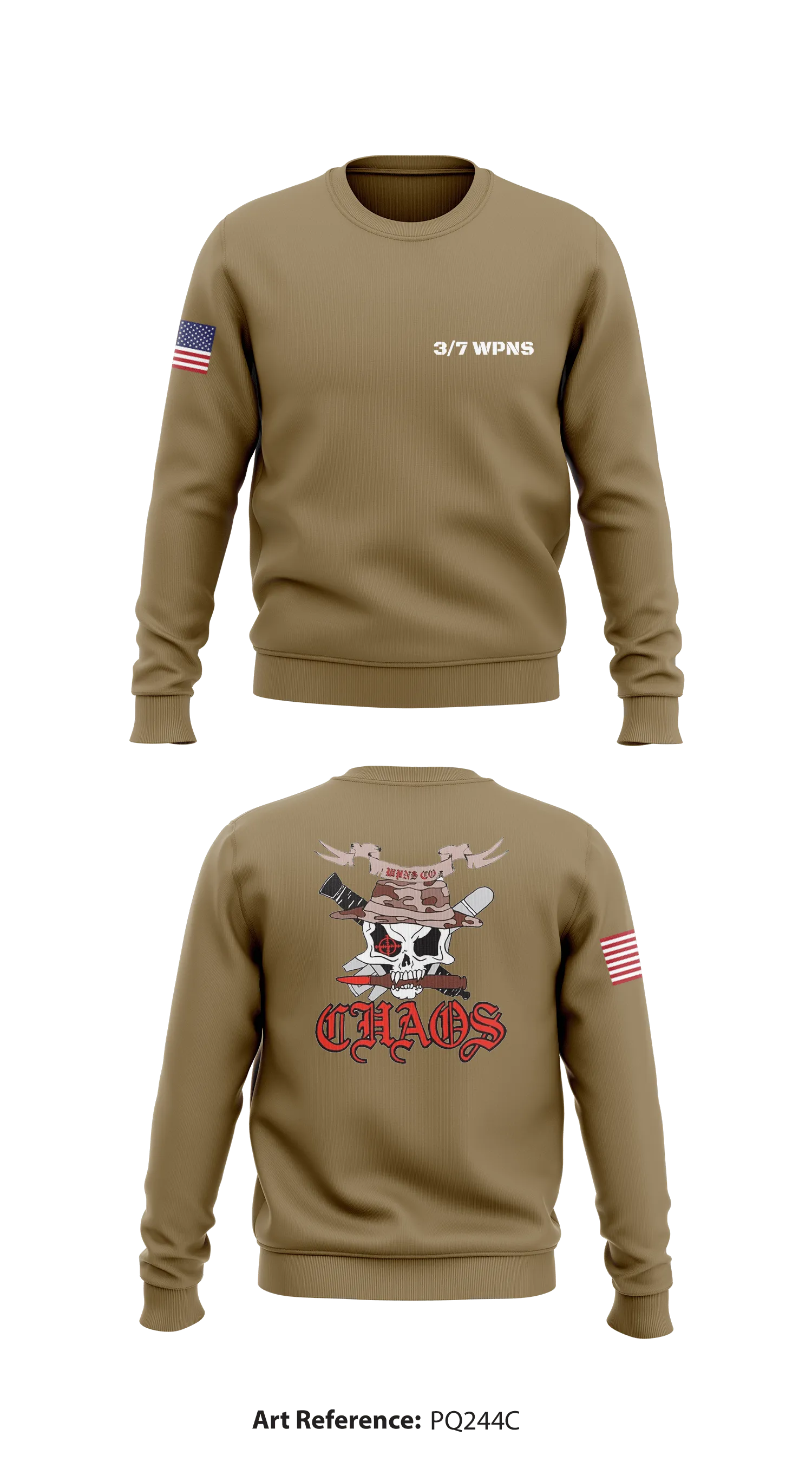 3/7 WPNS Store 1 Core Men's Crewneck Performance Sweatshirt - Pq244C