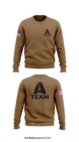 A Team Store 1 Core Men's Crewneck Performance Sweatshirt - mACDnc