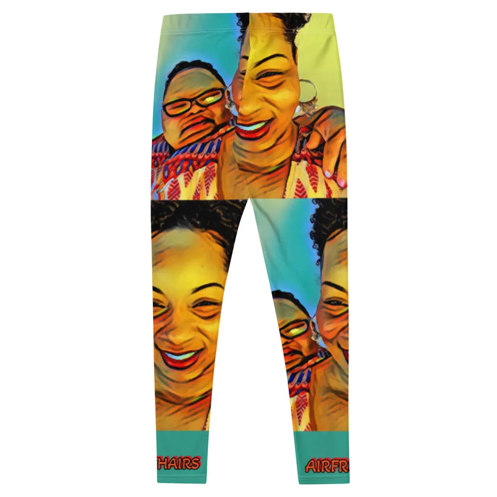 Airfros And Babyhairs Multicolored Mom & Me Leggings