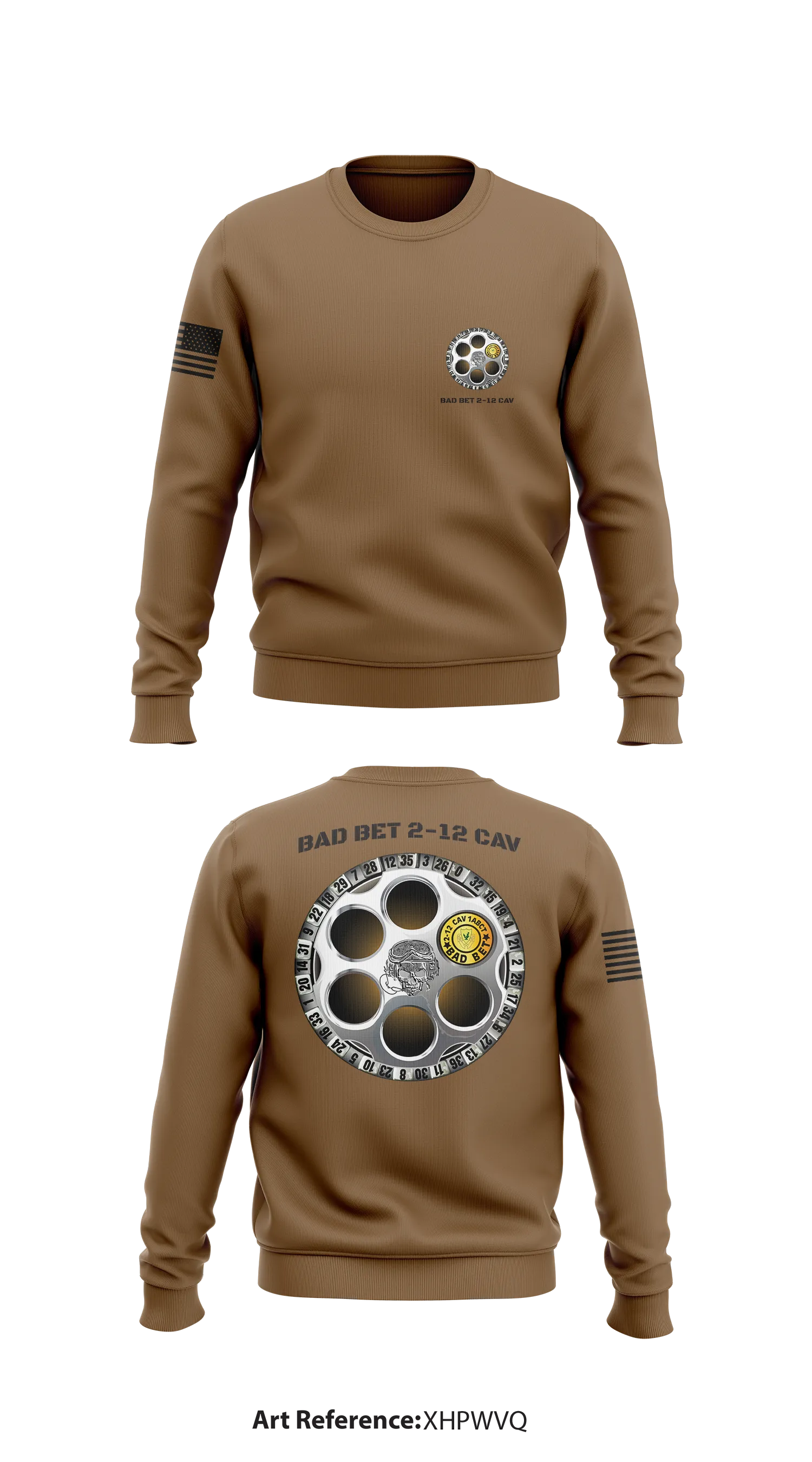 Bad Bet 2-12 CAV Store 1 Core Men's Crewneck Performance Sweatshirt - XHPWvQ