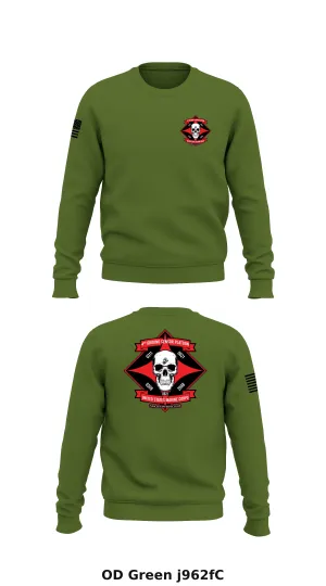 BattleSpace Surveillance Company Store 1 Core Men's Crewneck Performance Sweatshirt - j962fC
