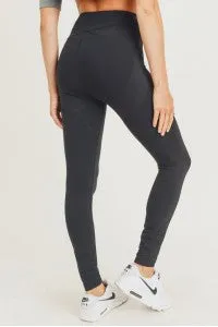 Black Booty Pop Highwaisted Leggings