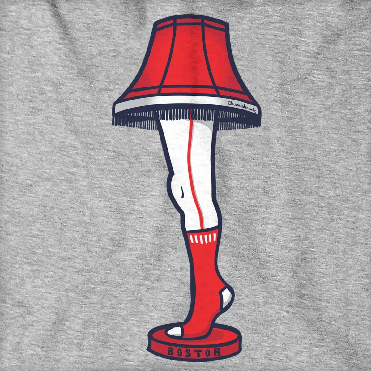 Boston Holiday Leg Lamp Hoodie