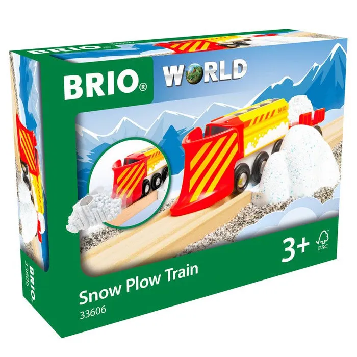 Brio Snow Plow Train