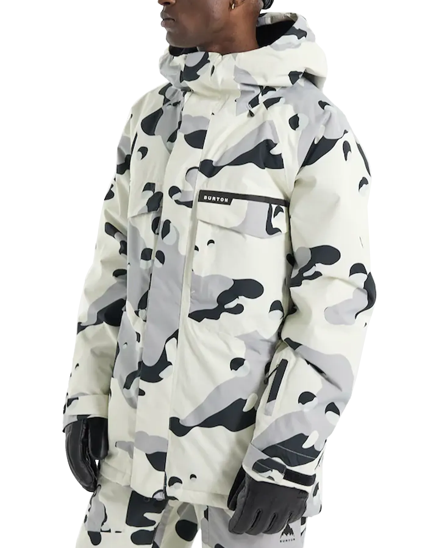 Burton Men's Covert 2.0 Snow Jacket - Stout White Cookie Camo