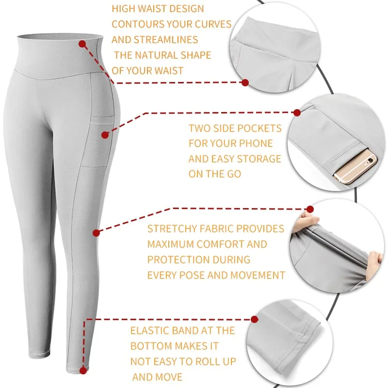 Cassie Curves Leggings - Blue