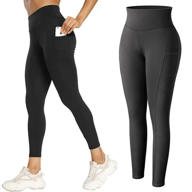 Cassie Curves Leggings - Blue