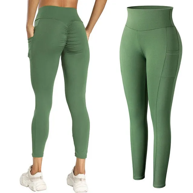 Cassie Curves Leggings - Blue