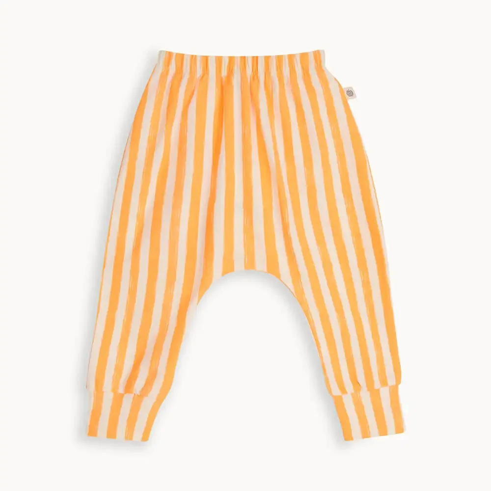 Creek & Coast Set - Orange Stripe Bodysuit & Legging Set