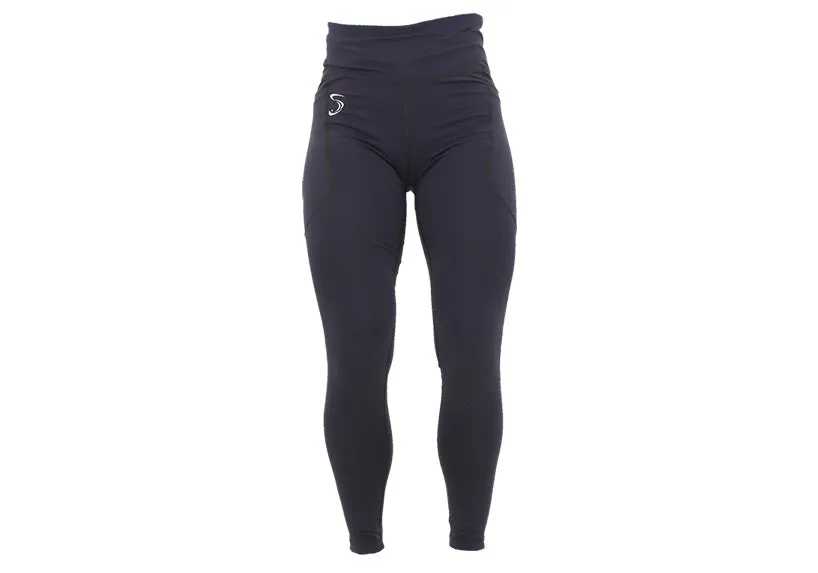 Dark Grey Essentials Leggings with Thigh Pockets