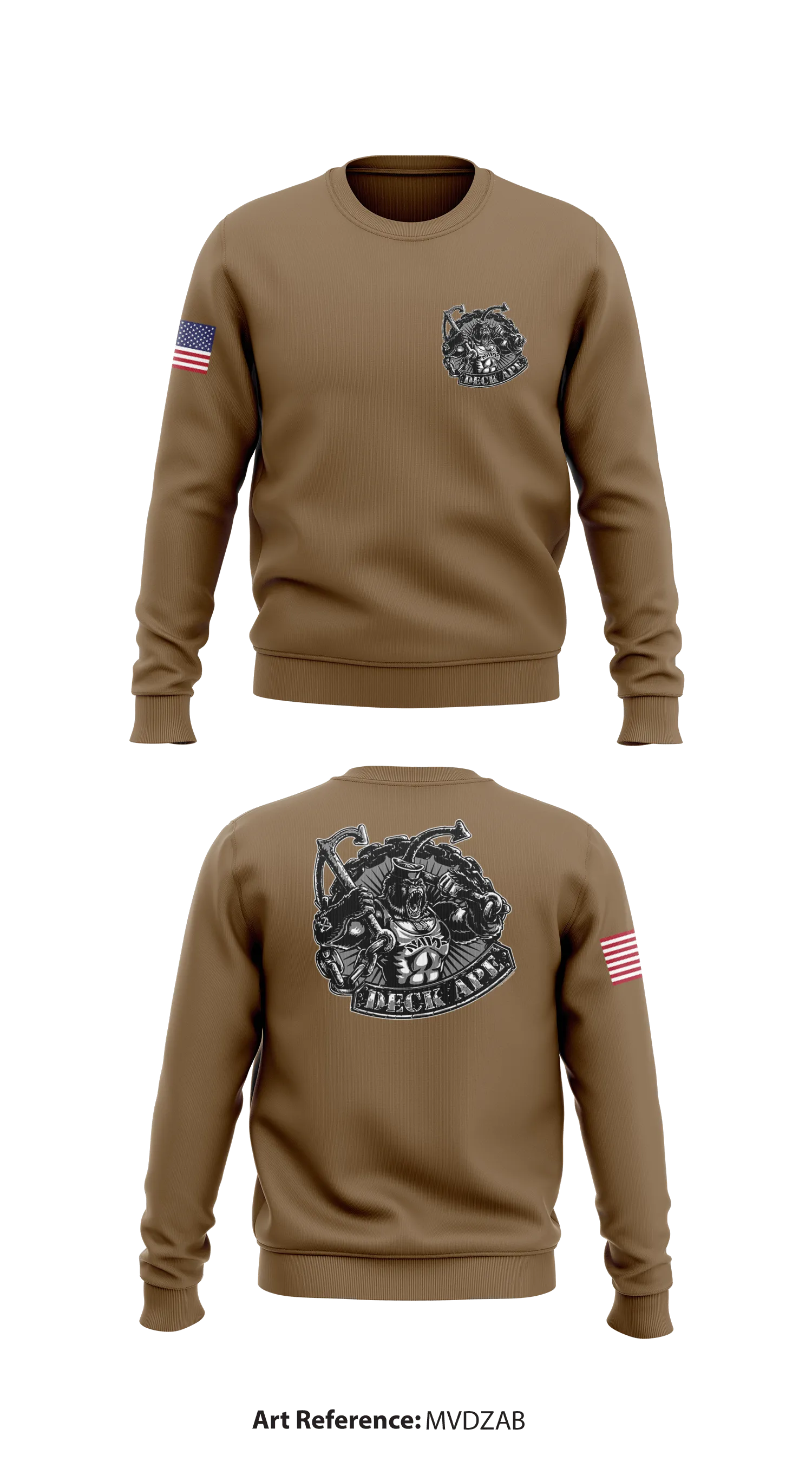 DECK  Store 1 Core Men's Crewneck Performance Sweatshirt - mvdZaB