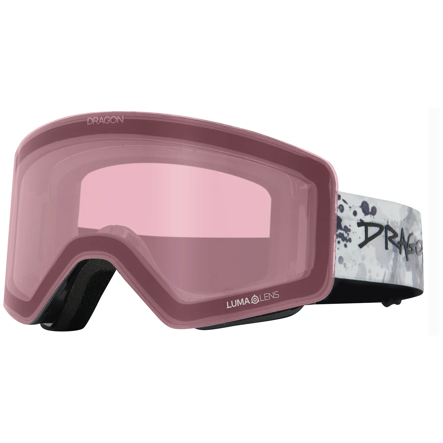 Dragon R1 OTG Snow Goggles Bushido / Lumalens Silver Ion   Lumalens Light Rose
