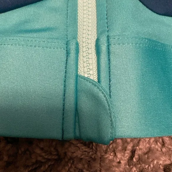 Fabletics Ella High Support Zip Front Sports Bra