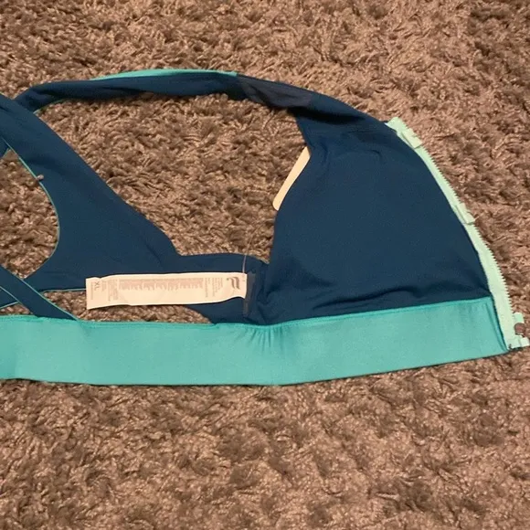 Fabletics Ella High Support Zip Front Sports Bra