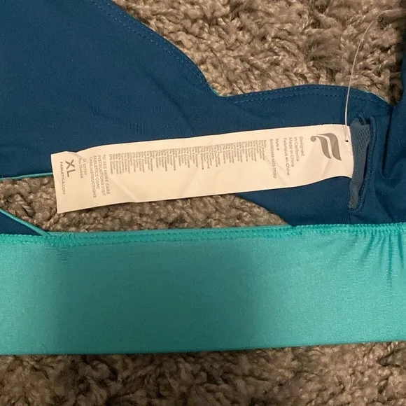 Fabletics Ella High Support Zip Front Sports Bra