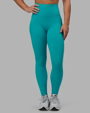 Fusion Full Length Tight with Pockets - Uplift Blue