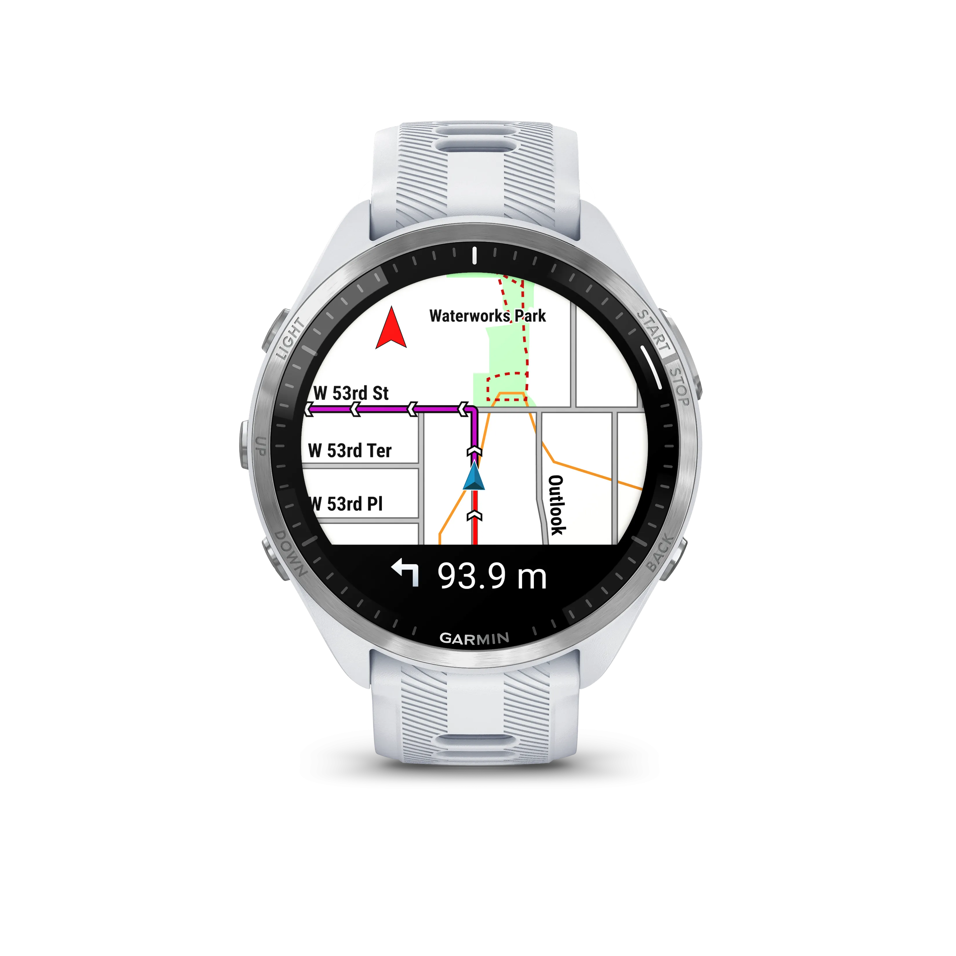 Garmin Forerunner® 965, weiß
