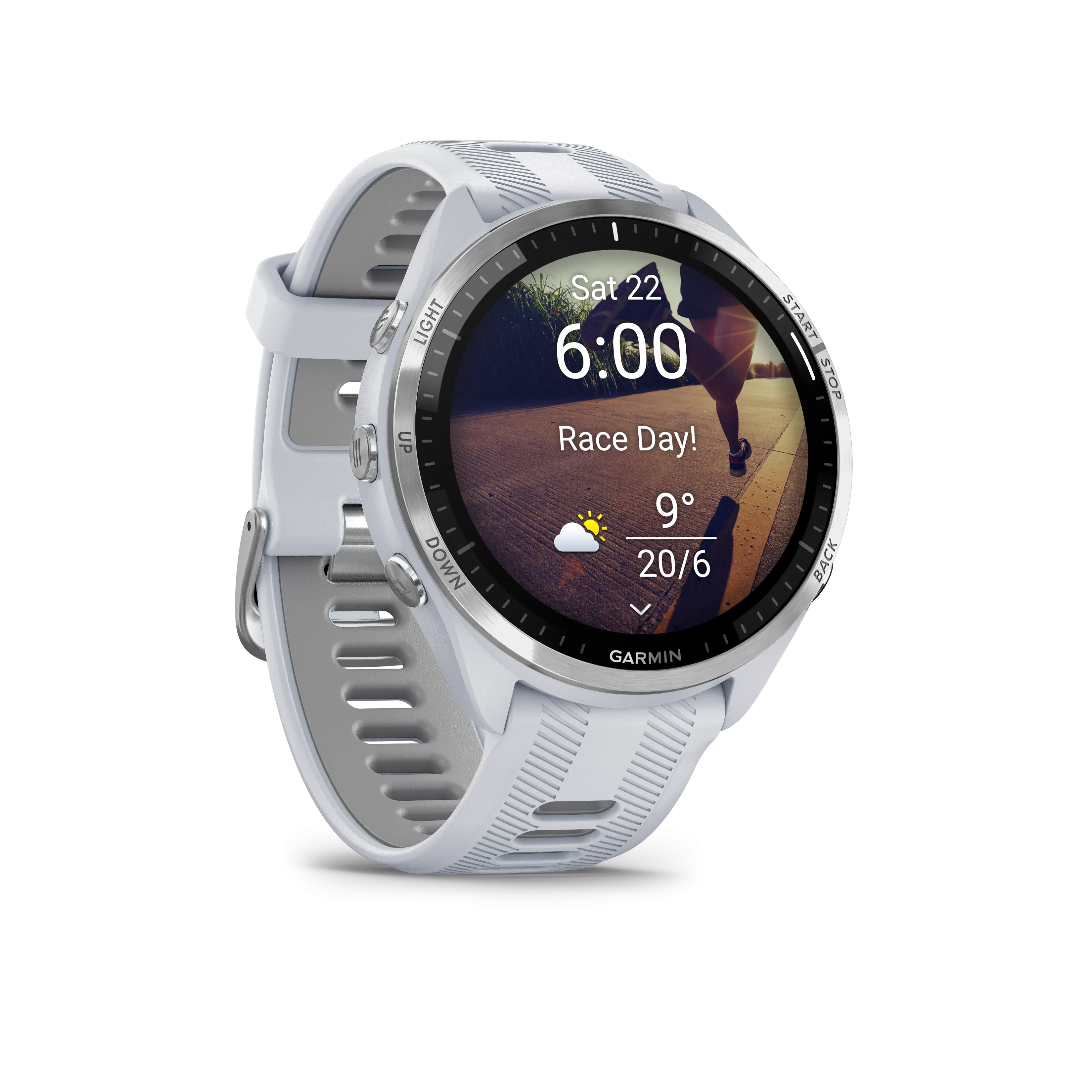 Garmin Forerunner® 965, weiß