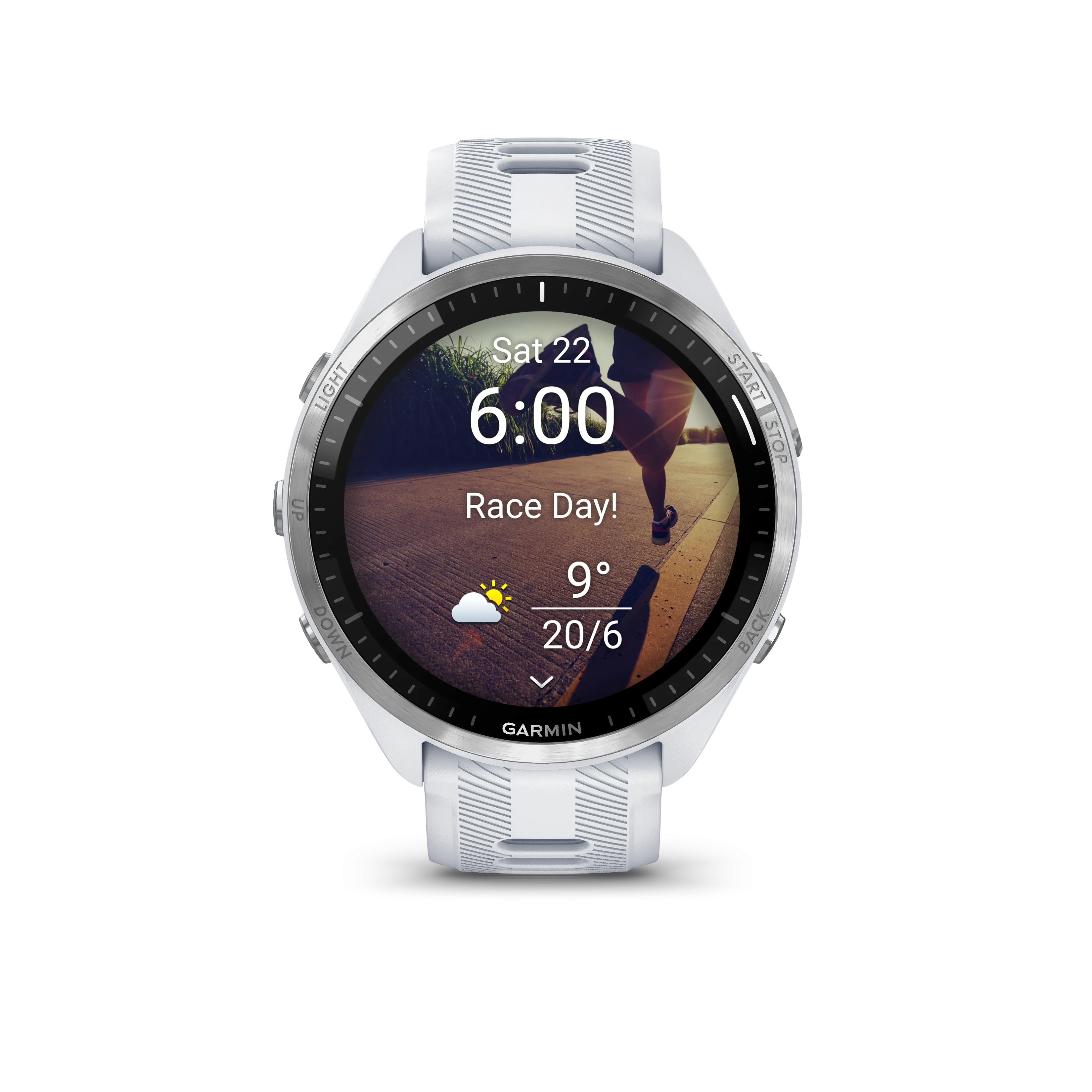 Garmin Forerunner® 965, weiß