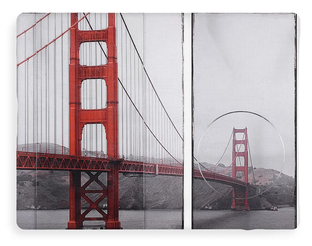 Golden Gate Red - Blanket