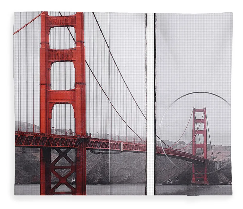 Golden Gate Red - Blanket