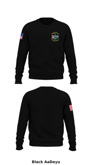 Greenville County Detention Center  Store 1 Core Men's Crewneck Performance Sweatshirt - AaDeyu