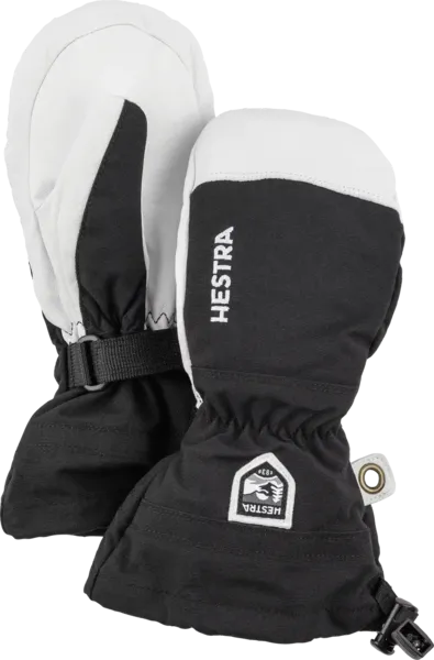 Hestra Heli Ski Jr. Mitt- Black 2025