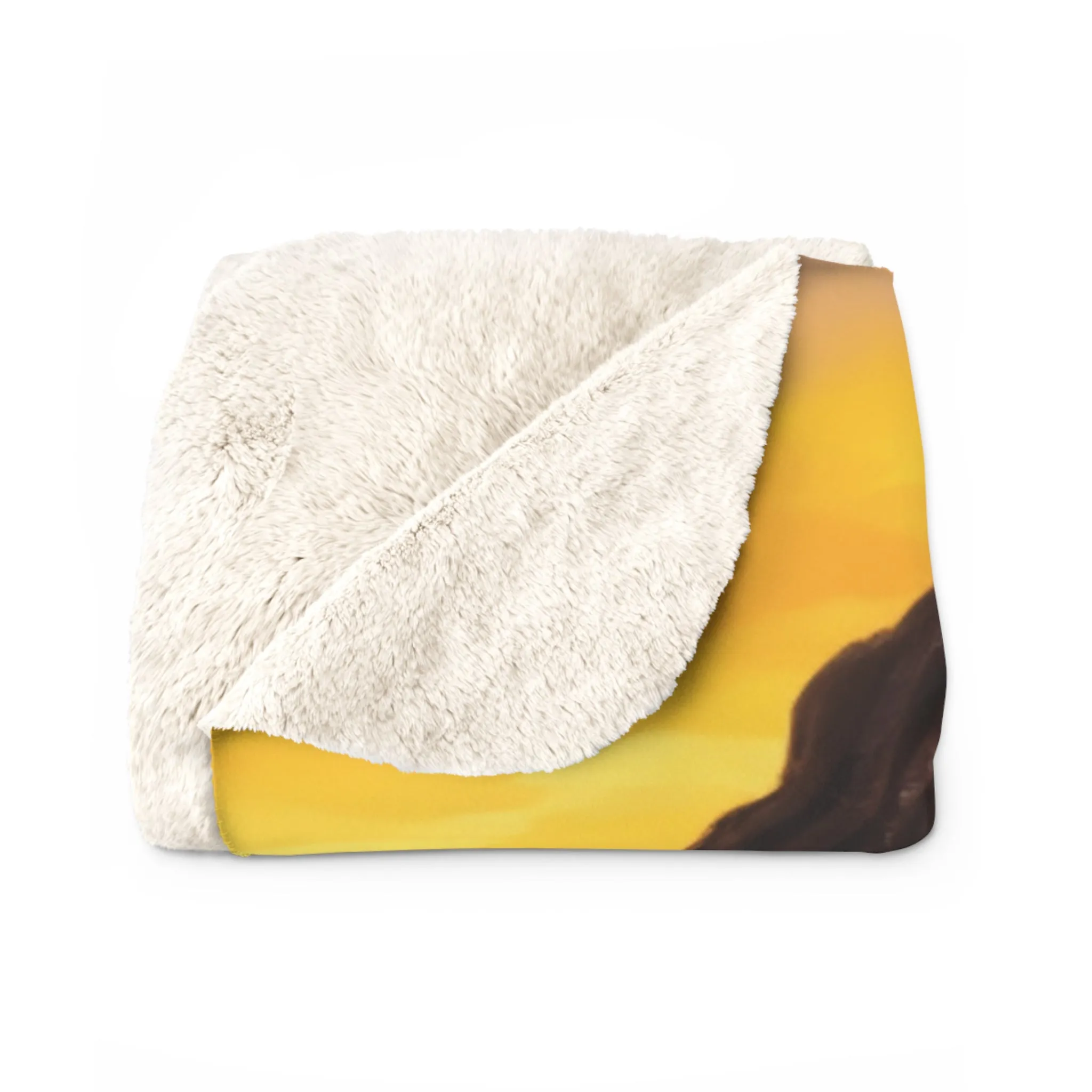 Journey's Cuddle: The Nomadic Love Sherpa Fleece Blanket