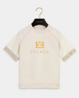Logo band sweatshirt by Escada