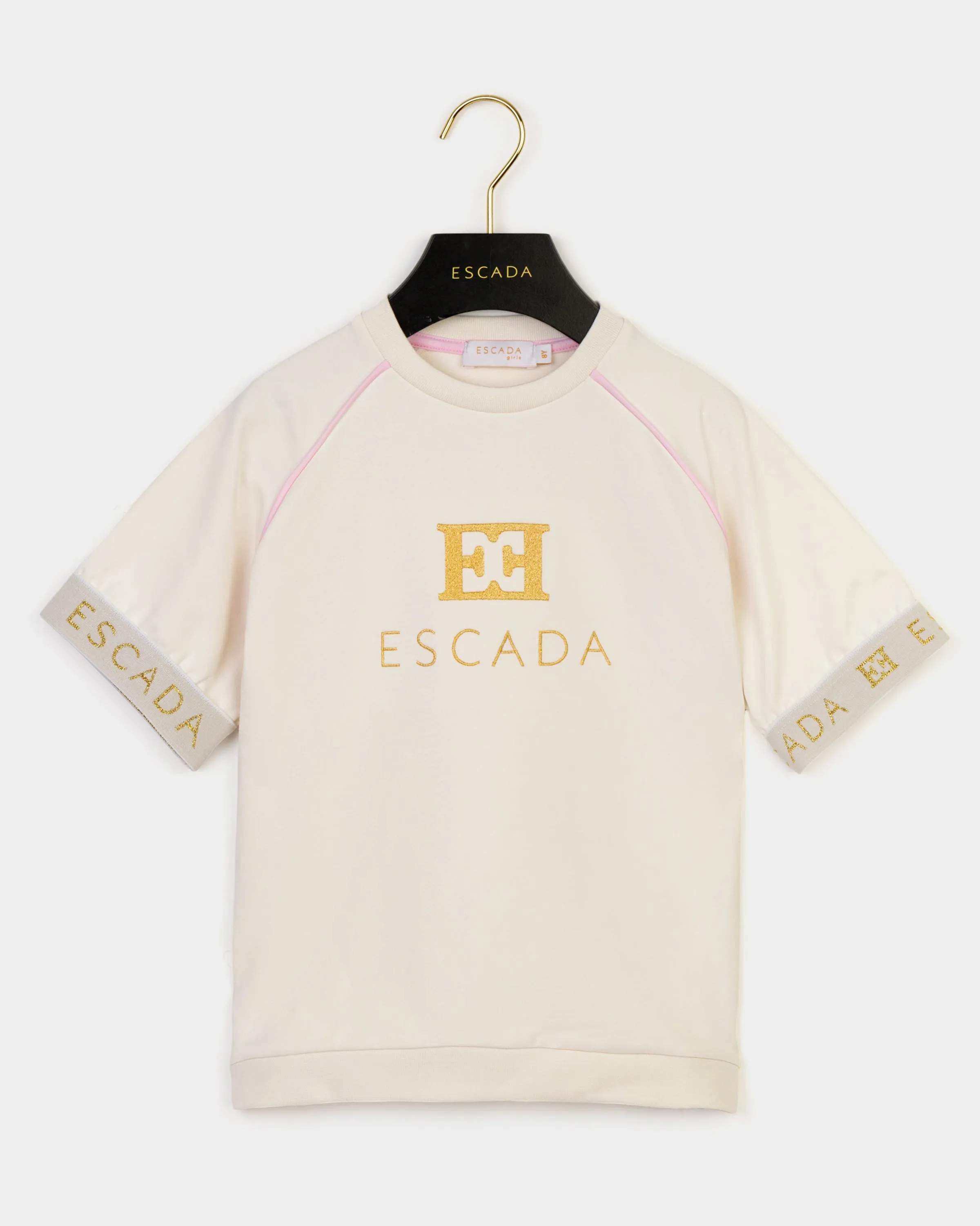 Logo band sweatshirt by Escada