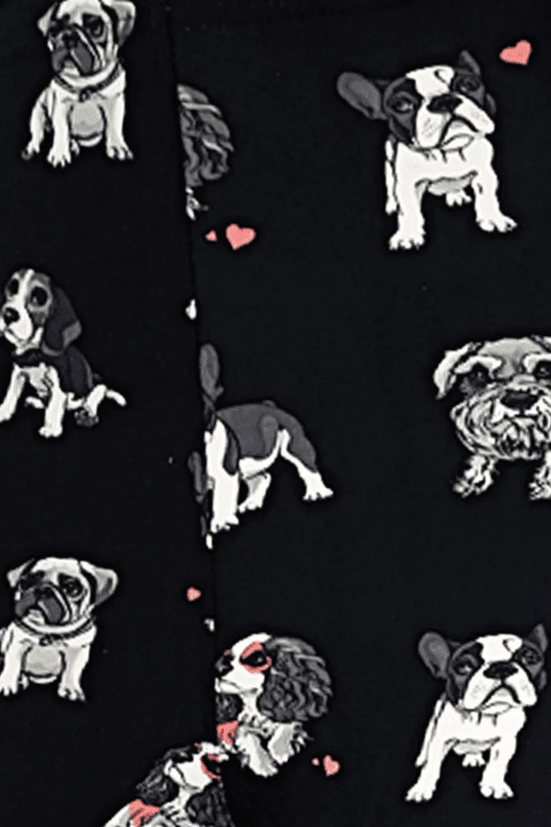 Love Puppies Plus Size Leggings