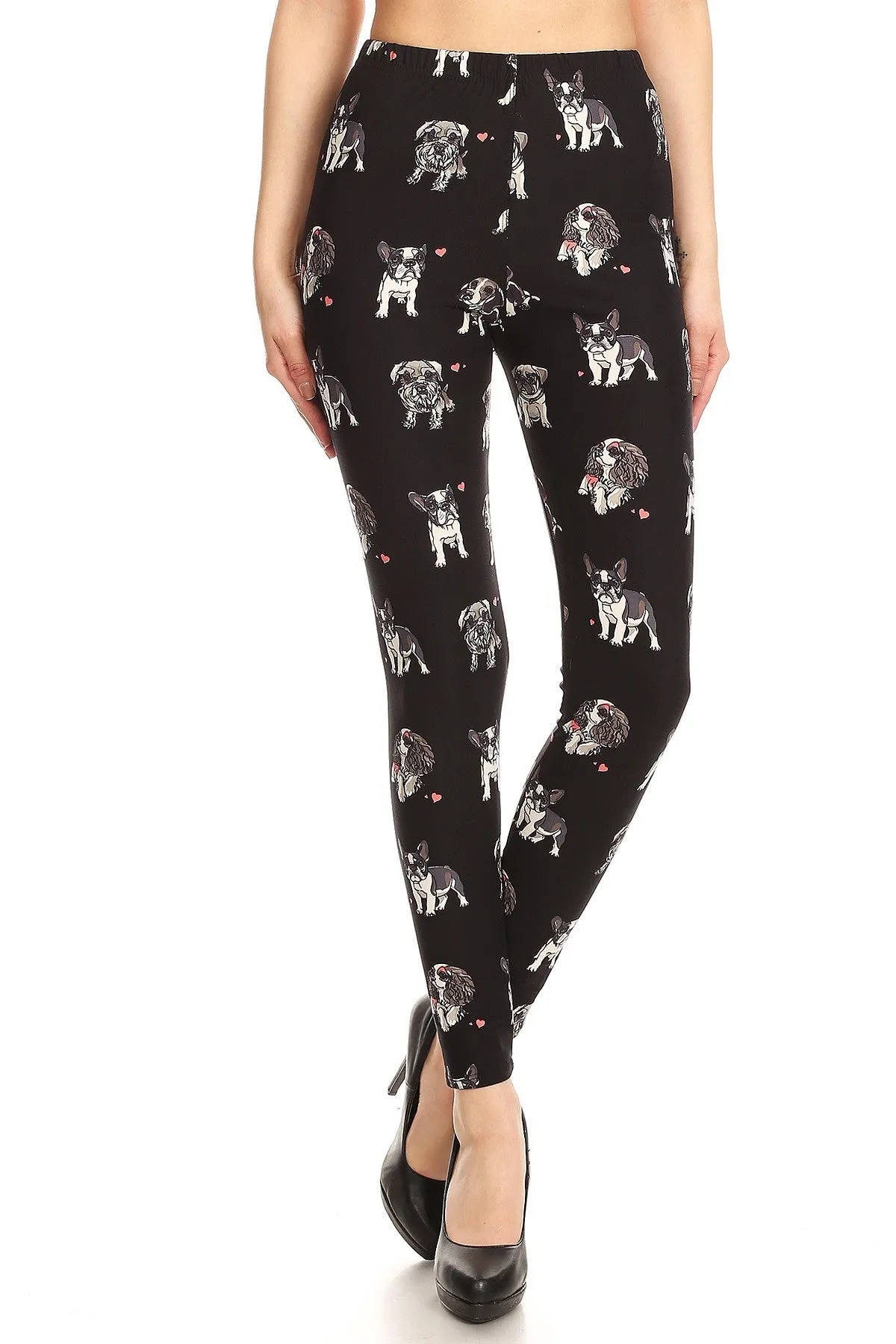 Love Puppies Plus Size Leggings