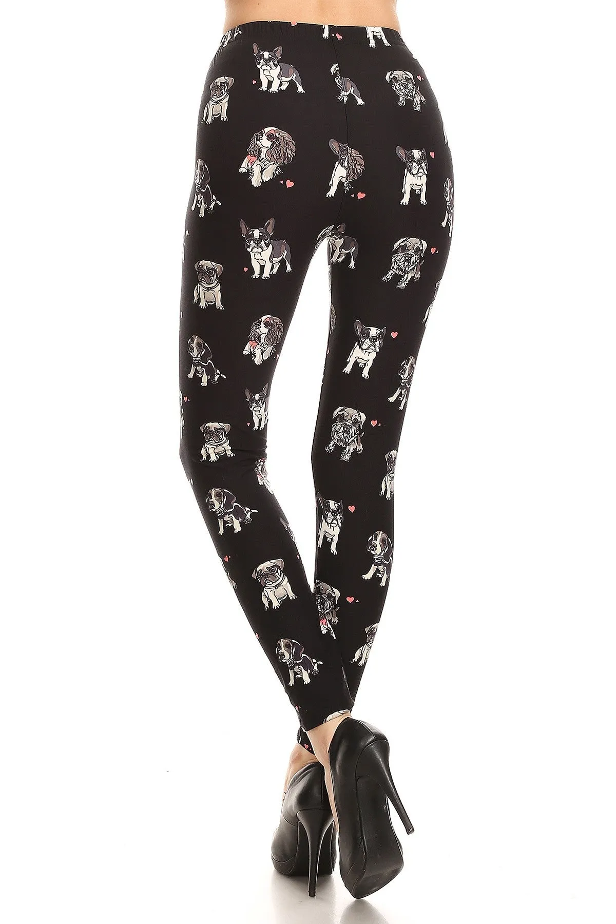 Love Puppies Plus Size Leggings