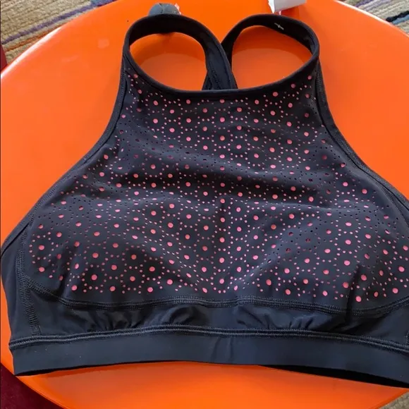 Lululemon Colour Me Quick Bra Black Flash Light 4