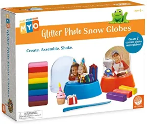Make Your Own Glitter Photo Snow Globe