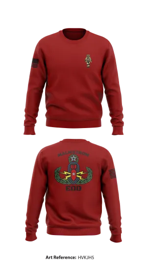 Malmstrom EOD Store 1 Core Men's Crewneck Performance Sweatshirt - hVKJh5