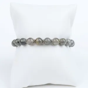 ME™ Kenya Trade Bead 7-inch Bracelet - Labradorite
