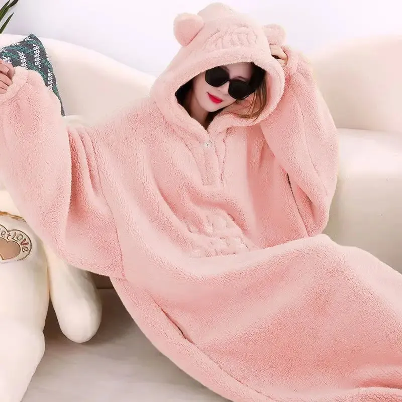 Meow Fleece Plush Blanket