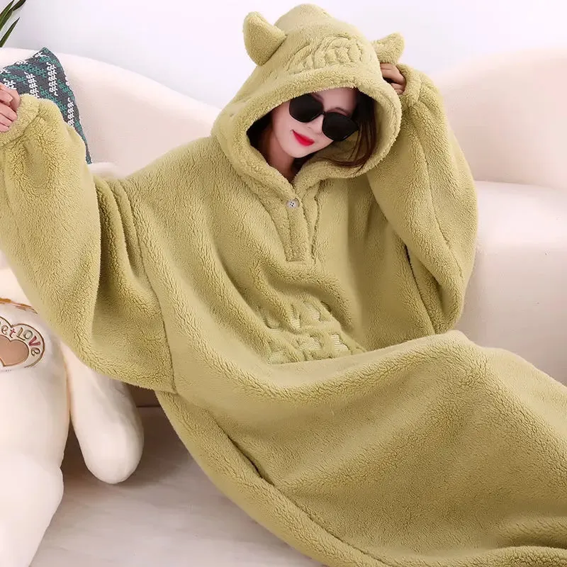 Meow Fleece Plush Blanket