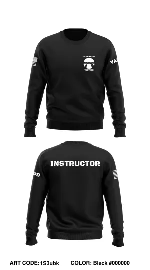 Minneapolis VA Police  Store 1 Core Men's Crewneck Performance Sweatshirt - 1S3ubk