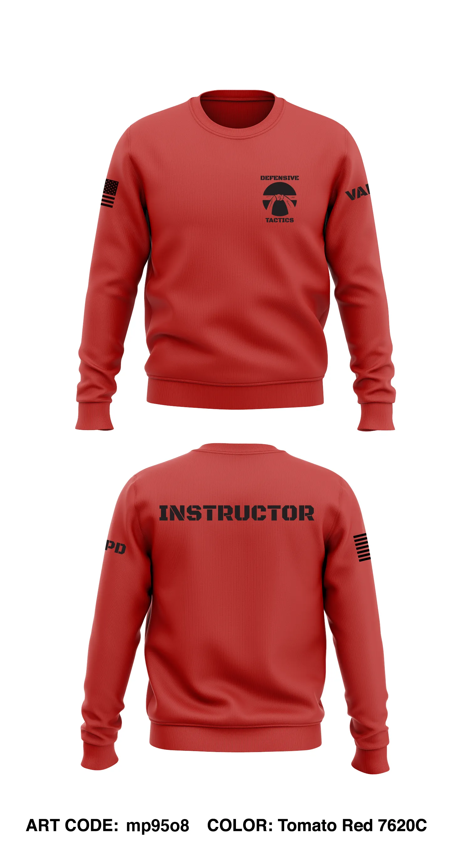 Minneapolis VA Police  Store 1 Core Men's Crewneck Performance Sweatshirt - mp95o8
