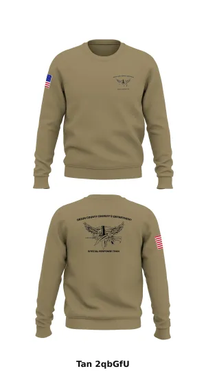 OCSD SRT Store 1 Core Men's Crewneck Performance Sweatshirt - 2qbGfU
