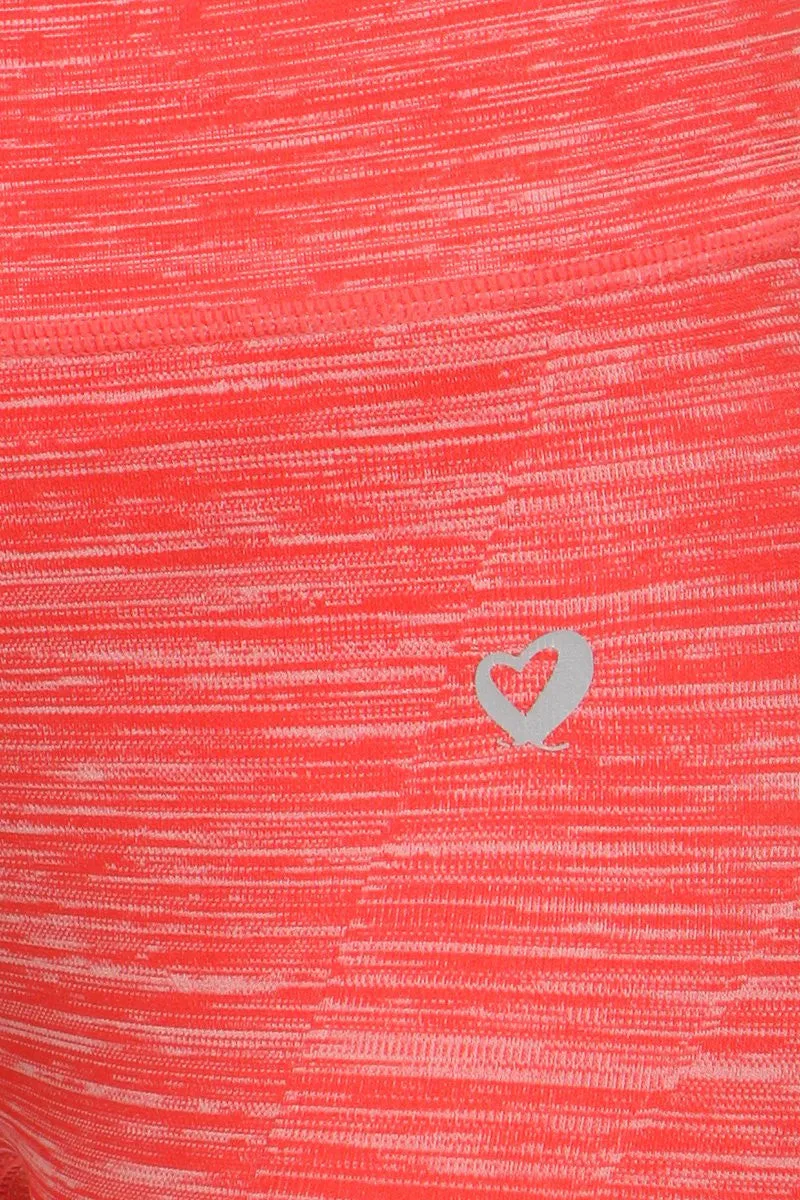 Ombre Print Banded With Emblem Leggings