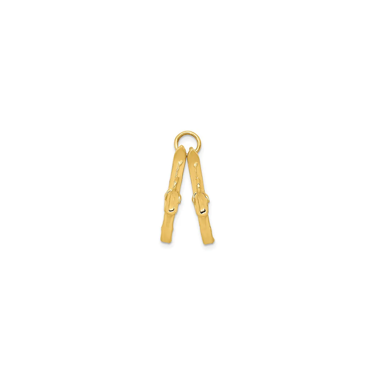 Pair of Skis Pendant (14K)