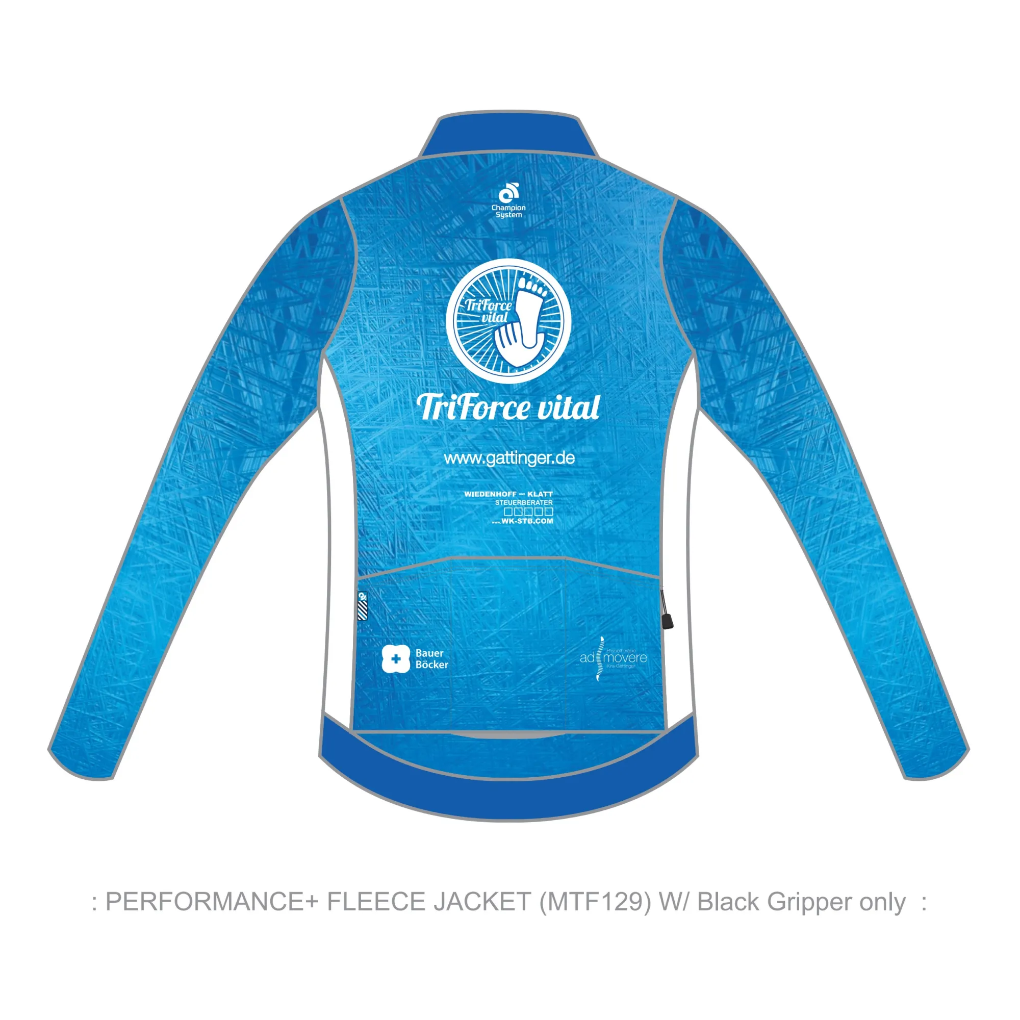 PERFORMANCE  Fleece Jacket (dickes Fleece Langarm Trikot)