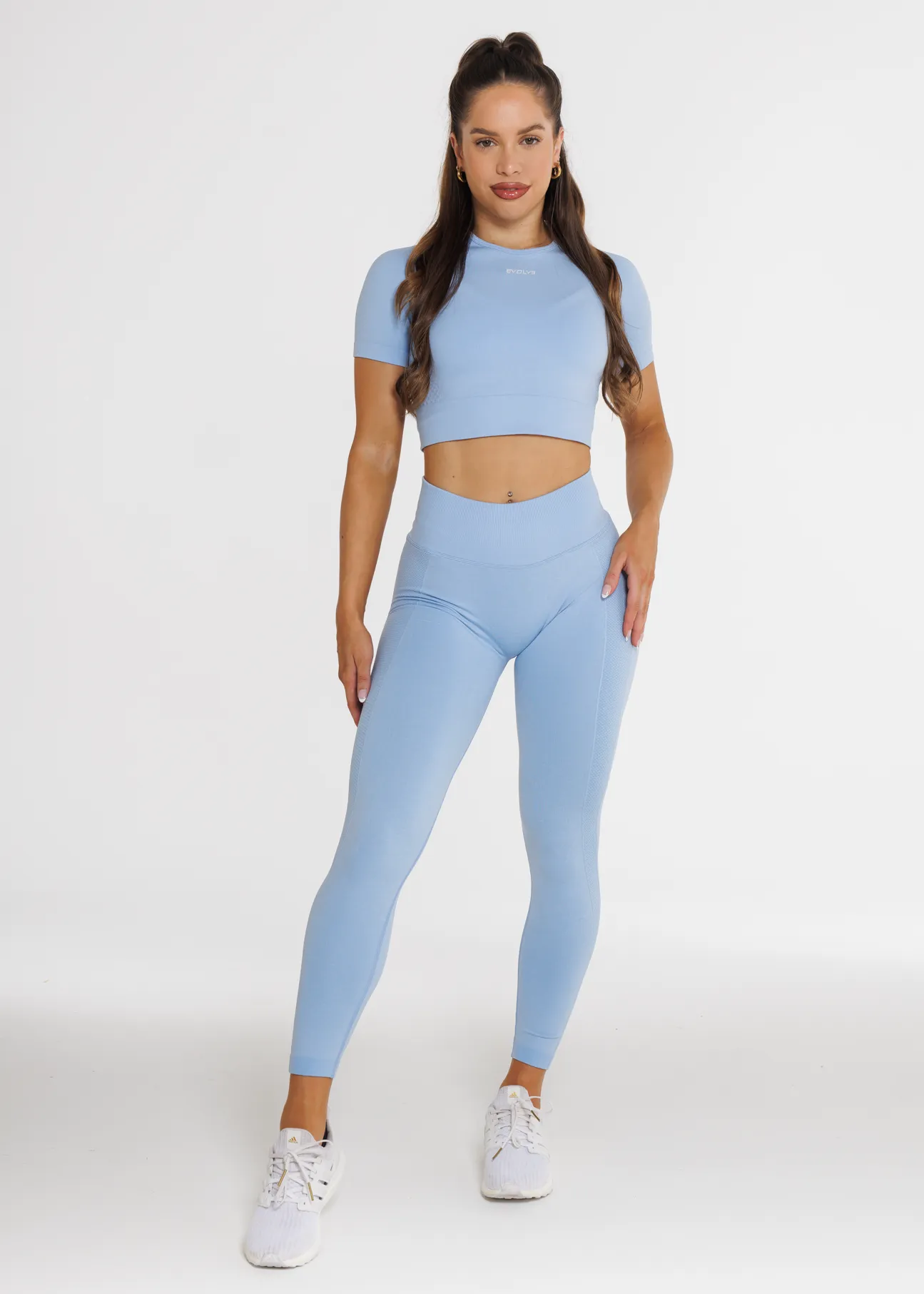 Prime Seamless Leggings - Sky