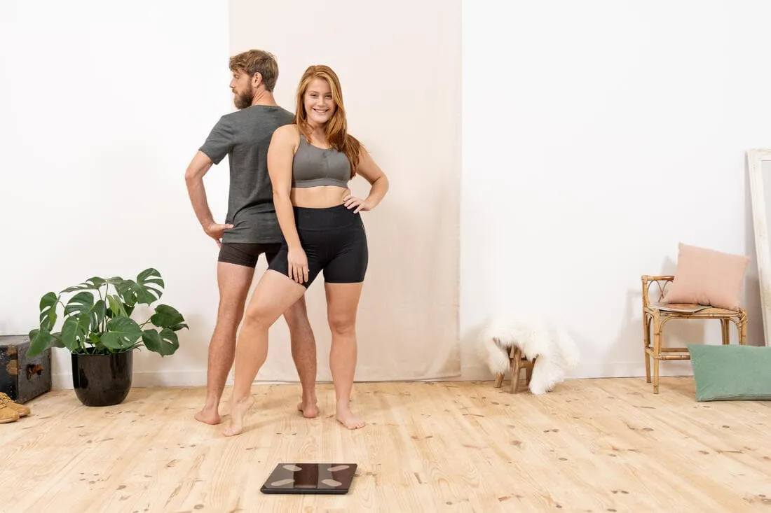 Pèse personne impédancemètre SCALE 500 verre